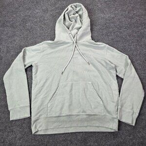 BLK DNM Hoodie Mens‎ Medium Sweater 01 Distressed Raw Hem Pullover Casual